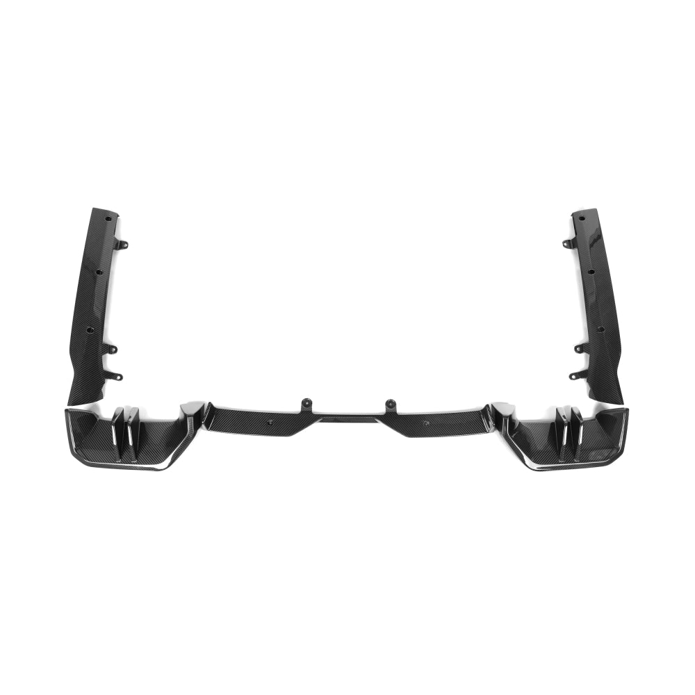 2024 + BMW 5-Series Carbon Fiber M Performance Style Rear Diffuser | G60 Rear Diffusers